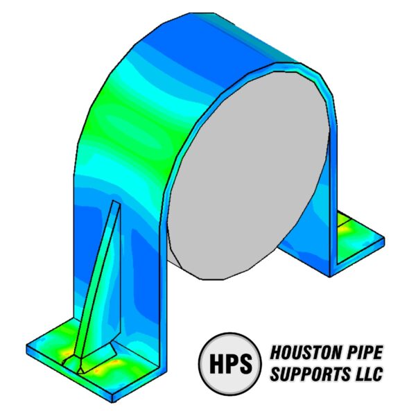 FEA of pipe clamp