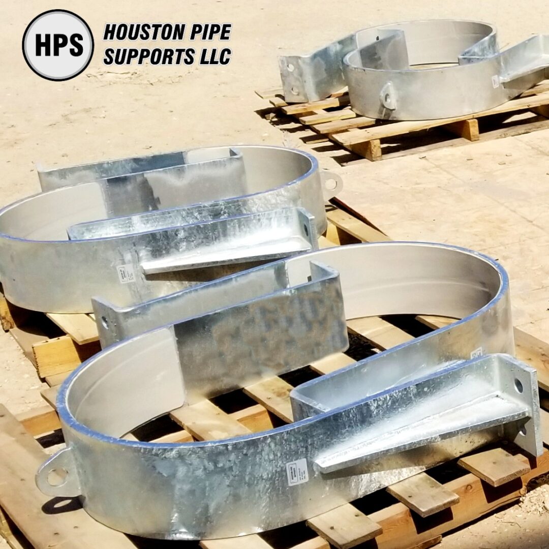 FRP Lined Pipe Clamps | Houston Pipe Supports