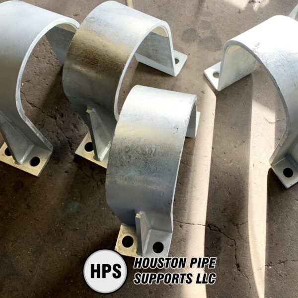small hold down pipe clamps
