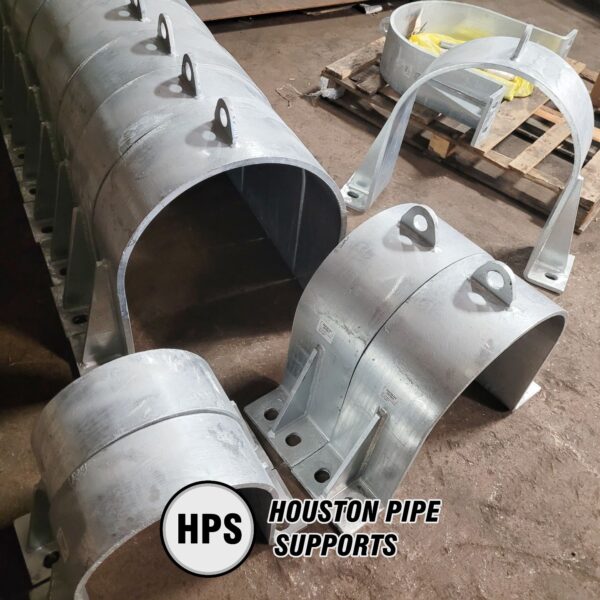 Pipe Clamps for FRP Shielded Pipe
